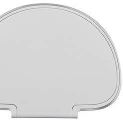 Better Homes & Gardens 14.5 Gallon Kitchen Step Trash Can, Plastic Step-On Pedal Kitchen Trash Can, White