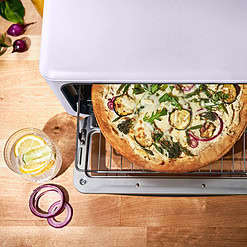 Beautiful Infrared Air Fry Toaster Oven, 9-Slice, 1800 W, Lavender by Drew Barrymore