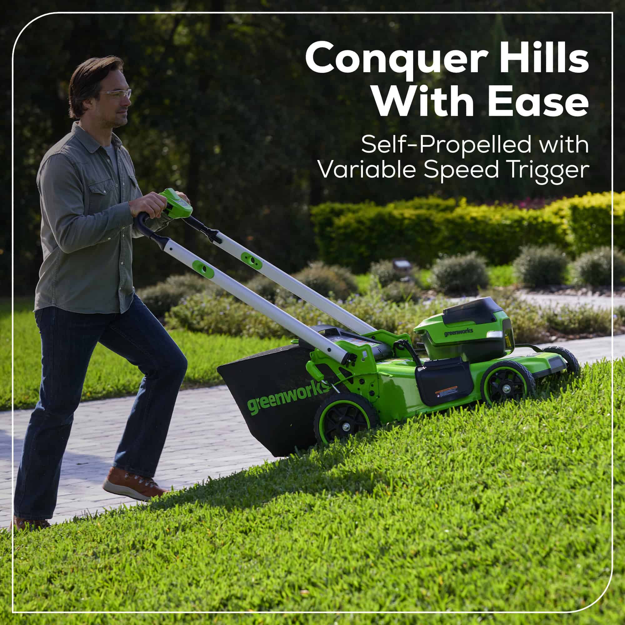Greenworks Lawn Mower - Thumbnail 4