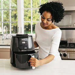 Ninja AF100WM 4QT Air Fryer, Black