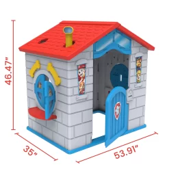 Nick Jr. PAW Patrol Plastic Indoor/Outdoor Playhouse with Easy Assembly by Delta Children