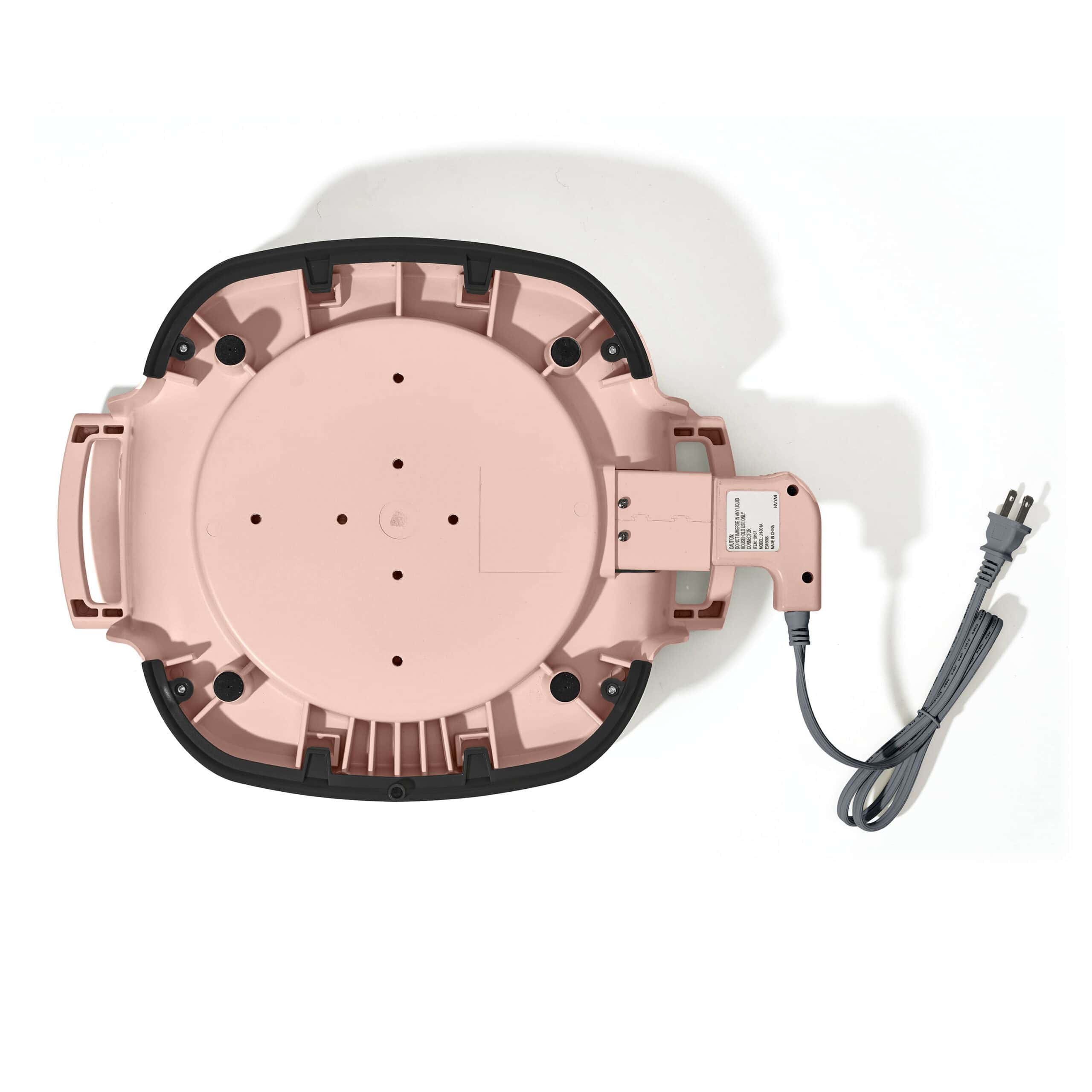 Beautiful 5 in 1 Electric Skillet - Expandable up to 7 Qt with Glass Lid, Rose by Drew Barrymore