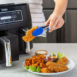 Ninja Foodi DZ100 4-in-1, 8-qt., 2-Basket Air Fryer with DualZone Technology