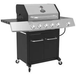 Alternative view of Expert Grill 5 Burner Propane Gas Grill with Side Burner