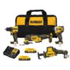 DEWALT DCK486D2 ATOMIC 20-Volt Lithium-Ion Cordless Brushless Combo Kit (4-Tool) with (2) 2.0Ah Batteries, Charger and Bag
