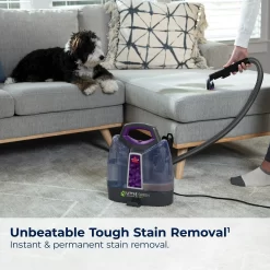 BISSELL SpotClean ProHeat Pet Portable Carpet, Upholstery & Car/Auto Cleaner 2513W