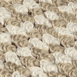 Mainstays Traditional Faux Sisal Olefin Brown Border Indoor Living Room Area Rug, 7'6