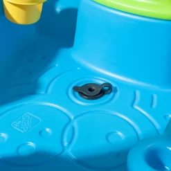 Step2 Rain Showers Splash Pond Blue Plastic Water Table for Toddlers