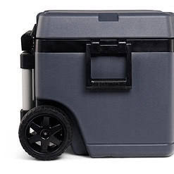 Igloo 52 QT Overland Ice Chest Cooler with Wheels, Gray