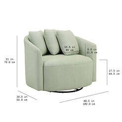 Beautiful Drew Chair by Drew Barrymore, Sage