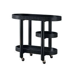 Beautiful Drew Bar Cart by Drew Barrymore, Black
