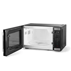 Hamilton Beach 1.1 Cu ft Countertop Microwave Oven in Stainless Steel, Sensor Cook
