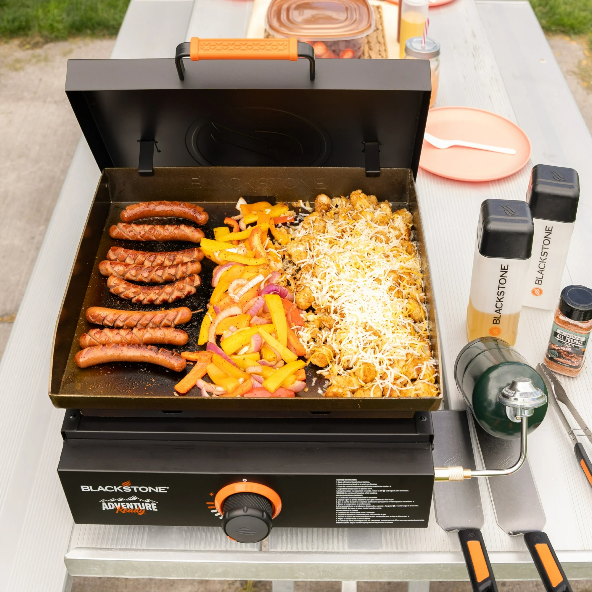 Blackstone Adventure Ready 17” Propane Griddle with Hard Cover