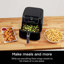 Ninja AF140 Air Fryer Pro XL 5QT Basket Air Fryer, 3-in-1 Functionality, Nonstick, 400°F Air Crisp Technology