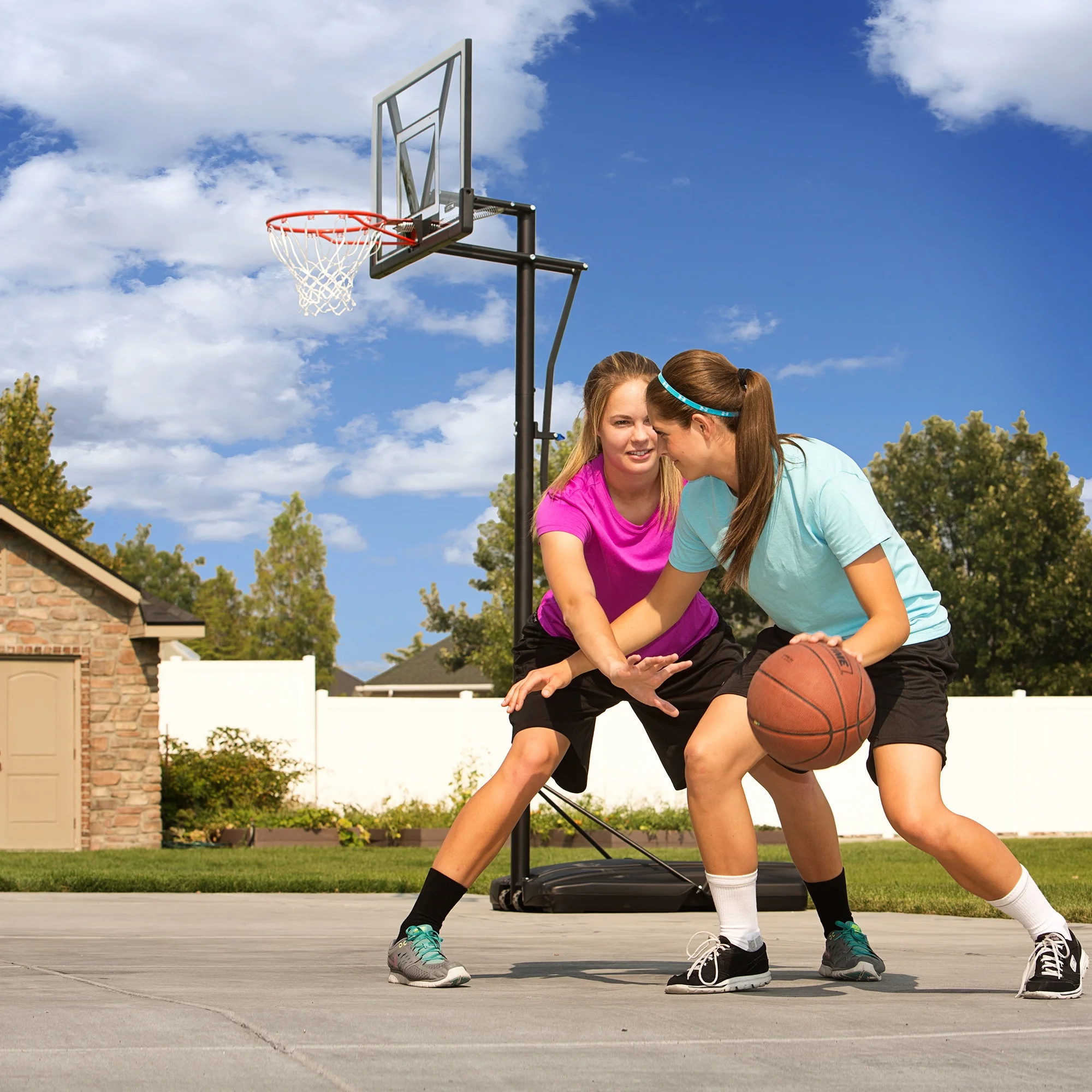 Lifetime New Adjustable Portable Basketball Hoop, 48 inch Polycarbonate (90585) - Image 11