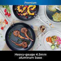 Ninja C39010 NeverStick Premium Hard-Anodized 10-Piece Cookware Set