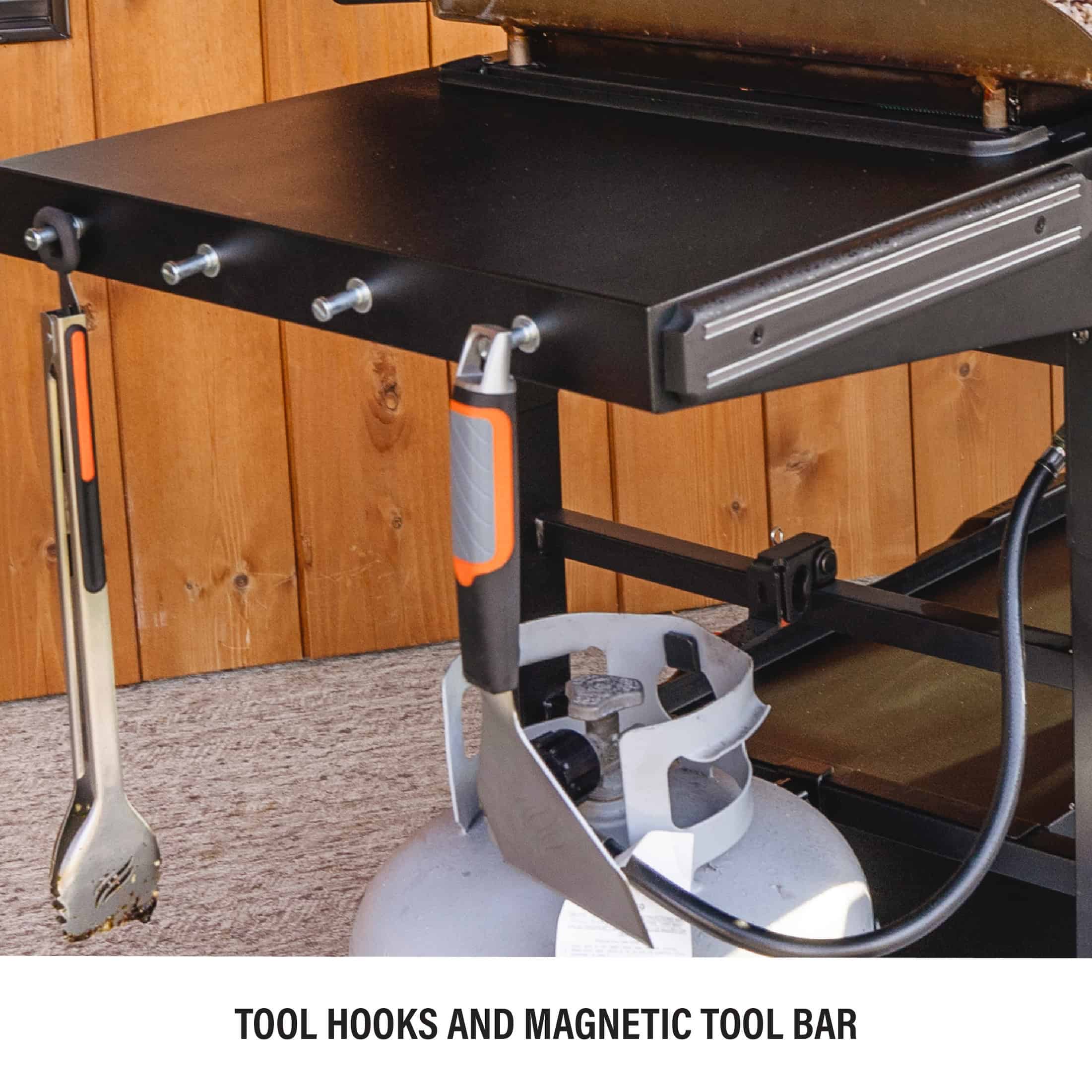 Blackstone Original 4-Burner 36” Propane Griddle with Hood and Omnivore Griddle Plate