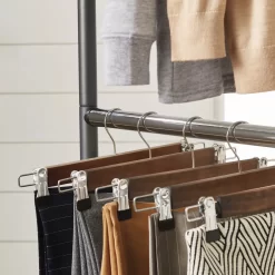Better Homes & Gardens 2 Tier Garment Rack with 3 Drawer Closet Organizer, Gray
