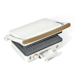 Beautiful 2-in-1 Panini Press & Grill, White Icing by Drew Barrymore