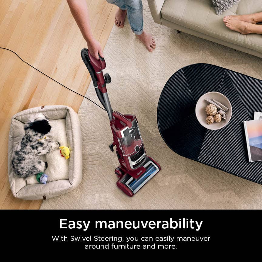 Shark Navigator Lift-Away Pet Upright Vacuum Cleaner - PowerFins Brushroll, HEPA Filter, Anti-Allergen Seal