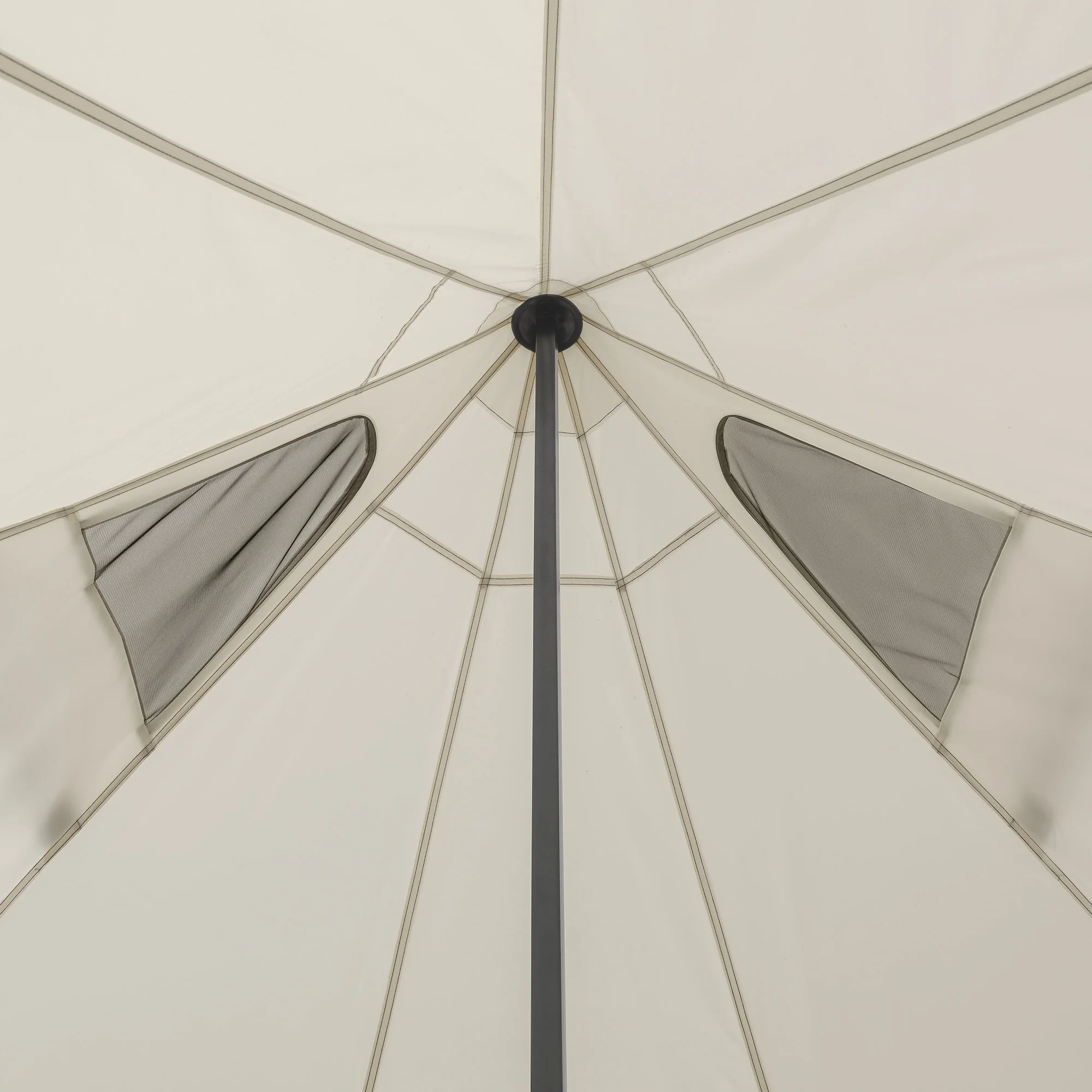 Ozark Trail 15' x 15' 8-Person Glamping Bell Tent with String Lights, 22.57 lbs - Image 15