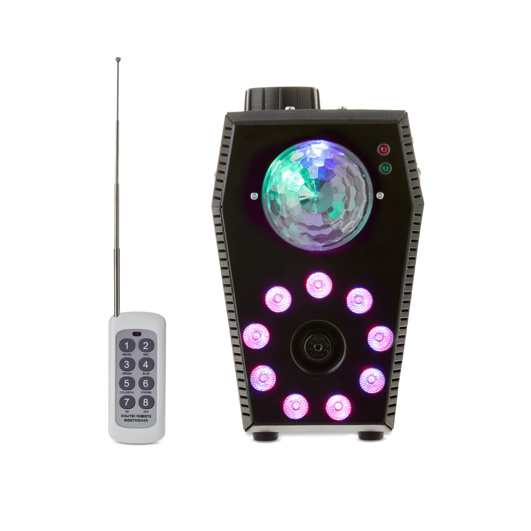 The Fog Machine Halloween Party Strobe Fogger w/Remote (Color Changing) 400W 5.91 in x 11.02 in x 7.68 in 1 ct