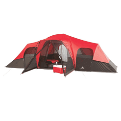 Ozark Trail, 21' x 15’ x 78” 10-Person Family Camping Tent, 26.4 lbs