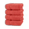 Utopia Towels 4 Pack Premium Bath Towels Set, 27 x 54 Inches, Coral