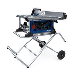 Kobalt 10-in 15-Amp 120-Volt Corded Portable Jobsite Table Saw with Gravity Rise Stand