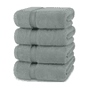 Utopia Towels 4 Pack Premium Bath Towels Set, 27 x 54 Inches, Cool Grey
