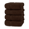Utopia Towels 4 Pack Premium Bath Towels Set, 27 x 54 Inches, Dark Brown