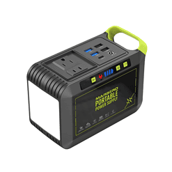 MARBERO Portable Power Station 88Wh Camping Lithium Battery Solar Generator Fast Charging with AC Outlet 120W Peak Power Bank
