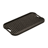 Lodge LPGI3 Cast Iron Reversible Grill/Griddle, 20-inch x 10.44-inch, Black