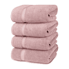 Utopia Towels 4 Pack Premium Bath Towels Set, 27 x 54 Inches, Dusty Pink