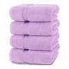 Utopia Towels 4 Pack Premium Bath Towels Set, 27 x 54 Inches, Lavender