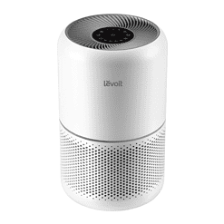 LEVOIT Core300-P Air Purifier for Home Allergies Pets Hair in Bedroom, Covers Up to 1095 ft² by 45W High Torque Motor, White
