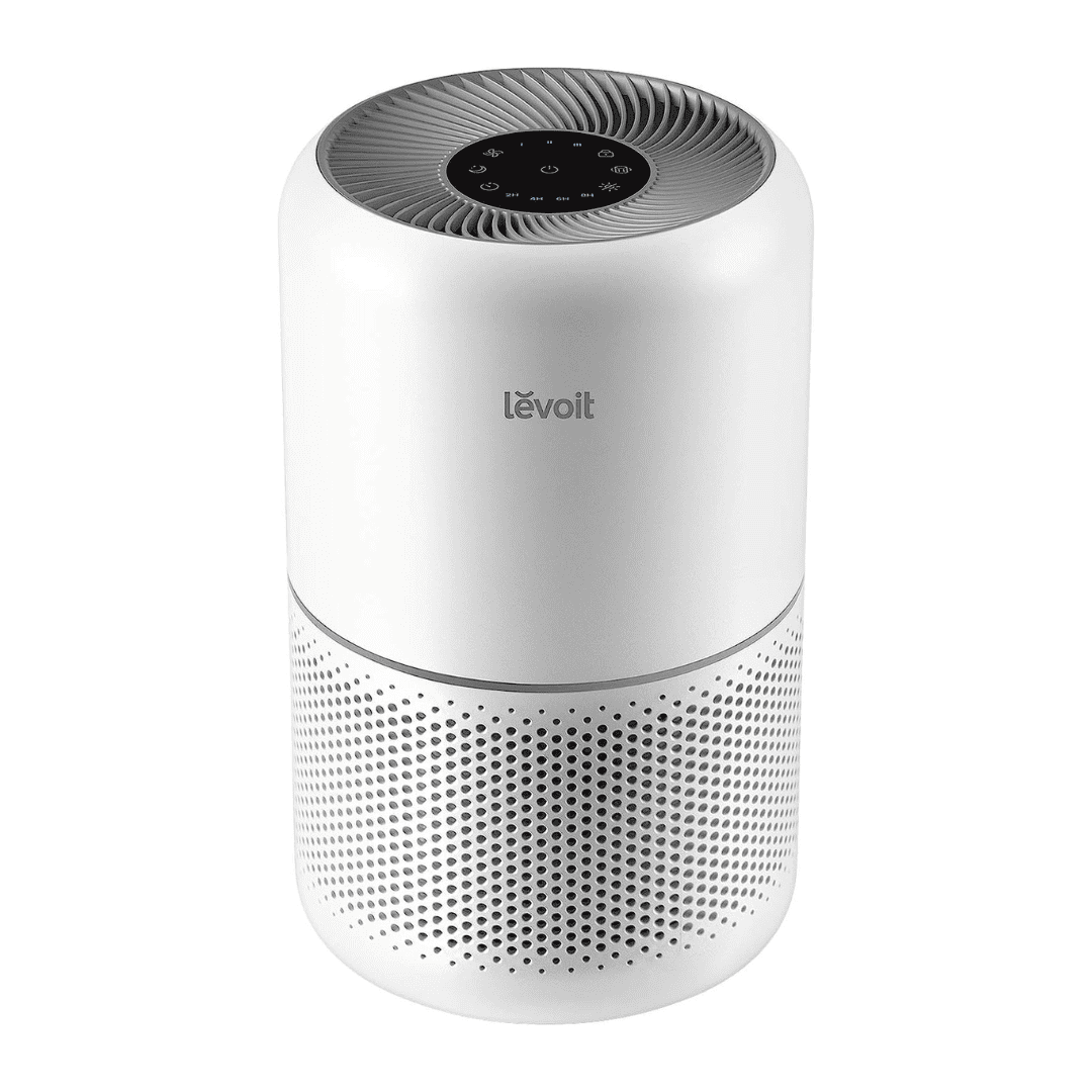 LEVOIT Core300-P Air Purifier for Home Allergies Pets Hair in Bedroom, Covers Up to 1095 ft² by 45W High Torque Motor, White