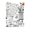 Home Hero Stainless Steel Kitchen Utensils Set - Nonstick Stainless Steel Cooking Utensils Set (54 Pcs)