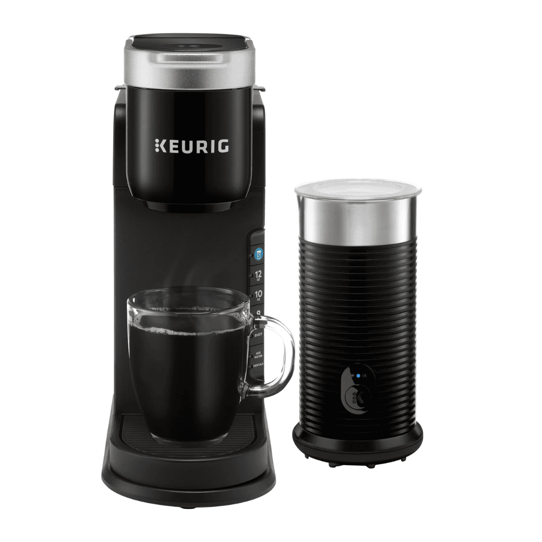 Keurig - K-Café Barista Bar Single Serve Coffee Maker and Frother - Black
