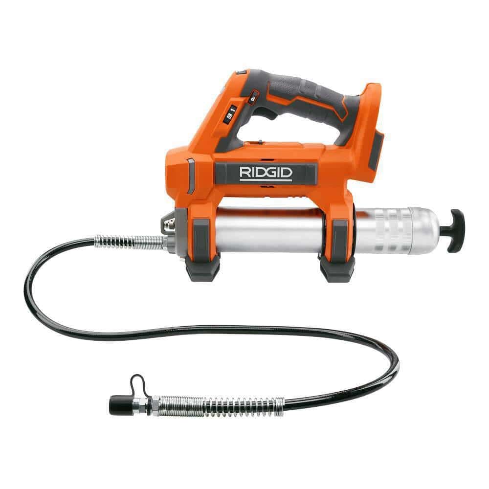 RIDGID R92164SB2 18V Cordless 3-Tool Combo Kit w/ Brushless 1/2 in. Mid-Torque Impact Wrench, Grease Gun, & Digital Inflator (Tools Only)