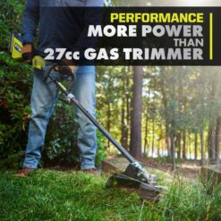 RYOBI RY40HPST01B 40V HP Brushless 16 in. Attachment Capable Cordless Battery Carbon Fiber Shaft String Trimmer (Tool Only)