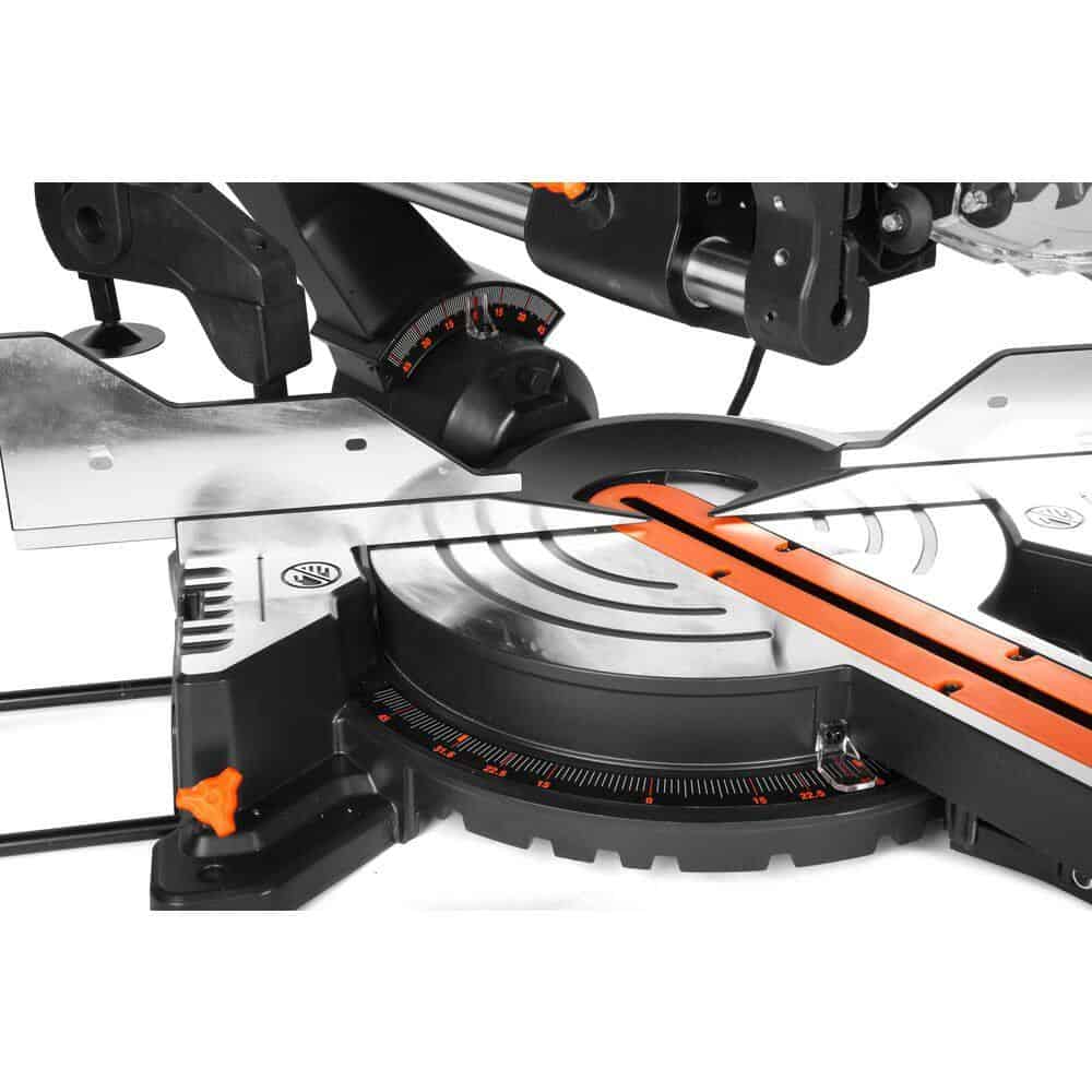 WEN MM1015 15 Amp 10 in. Dual Bevel Sliding Compound Miter Saw with LED Cutline