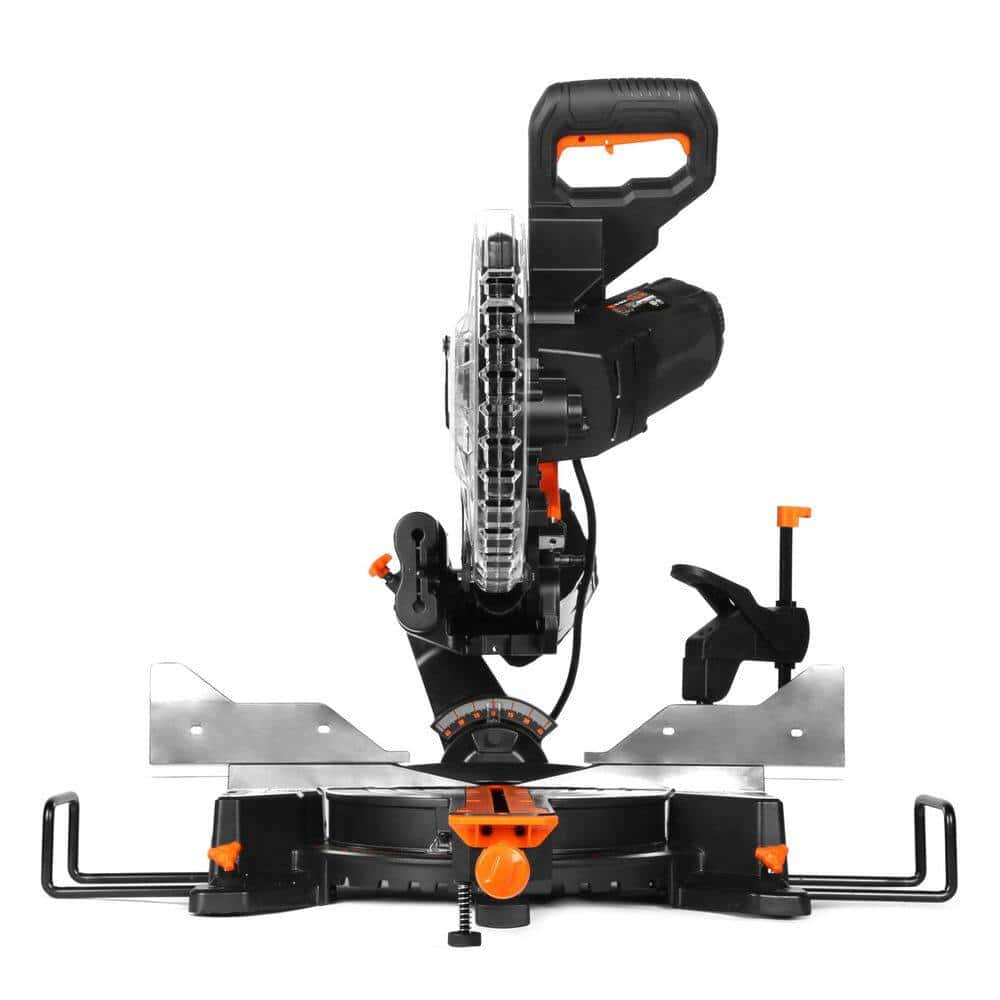 WEN MM1015 15 Amp 10 in. Dual Bevel Sliding Compound Miter Saw with LED Cutline