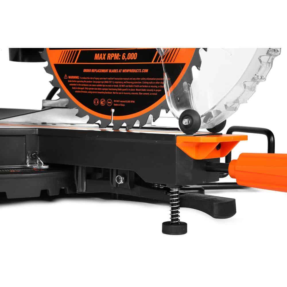 WEN MM1015 15 Amp 10 in. Dual Bevel Sliding Compound Miter Saw with LED Cutline