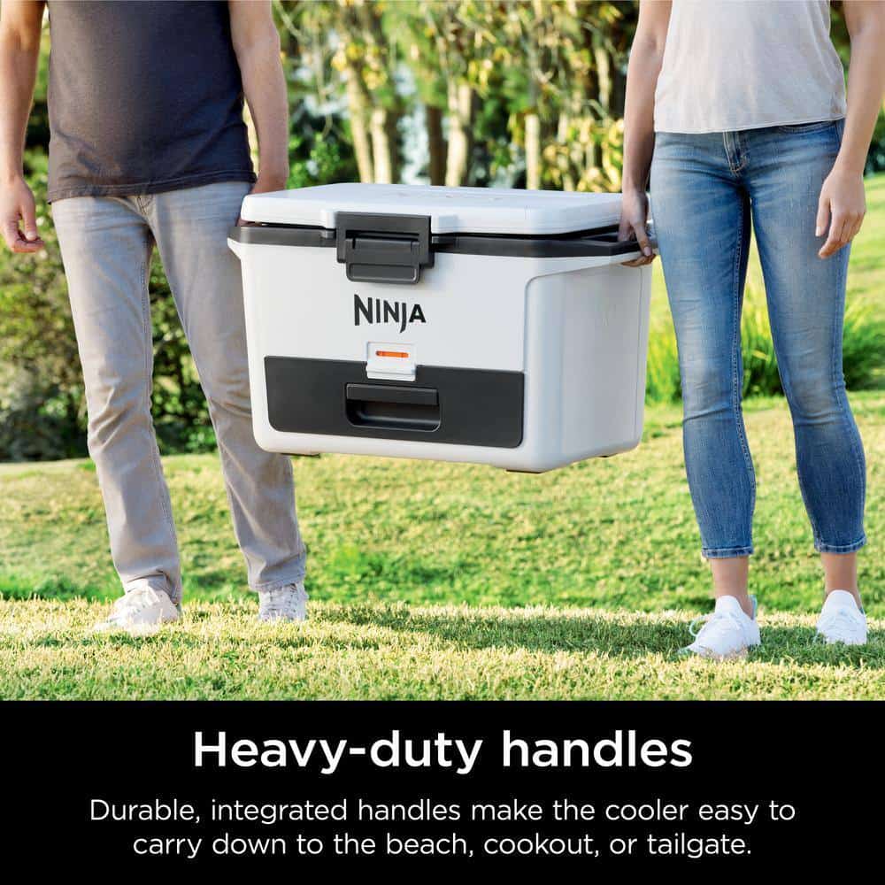NINJA FrostVault 50- qt Hard Cooler with Dry Zone in White