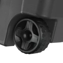 Sterilite 40 Gallon Wheeled Industrial Tote Plastic Adult, Flat Gray, Set of 2