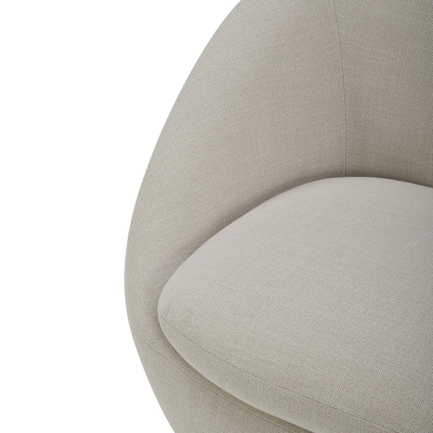 Better Homes & Gardens Mira Swivel Chair, Linen