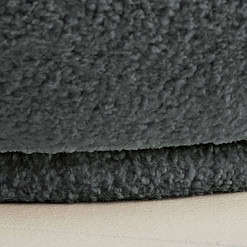 Better Homes & Gardens Mira Swivel Chair, Gray Shearling