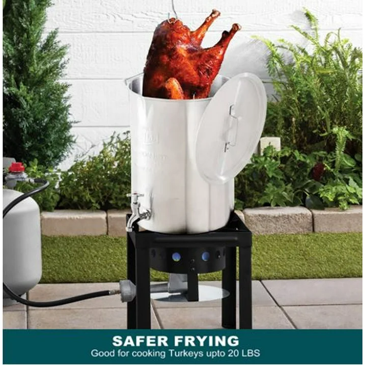Expert Grill 30qt Turkey Fryer with Spigot