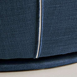 Better Homes & Gardens Mira Swivel Chair, Indigo